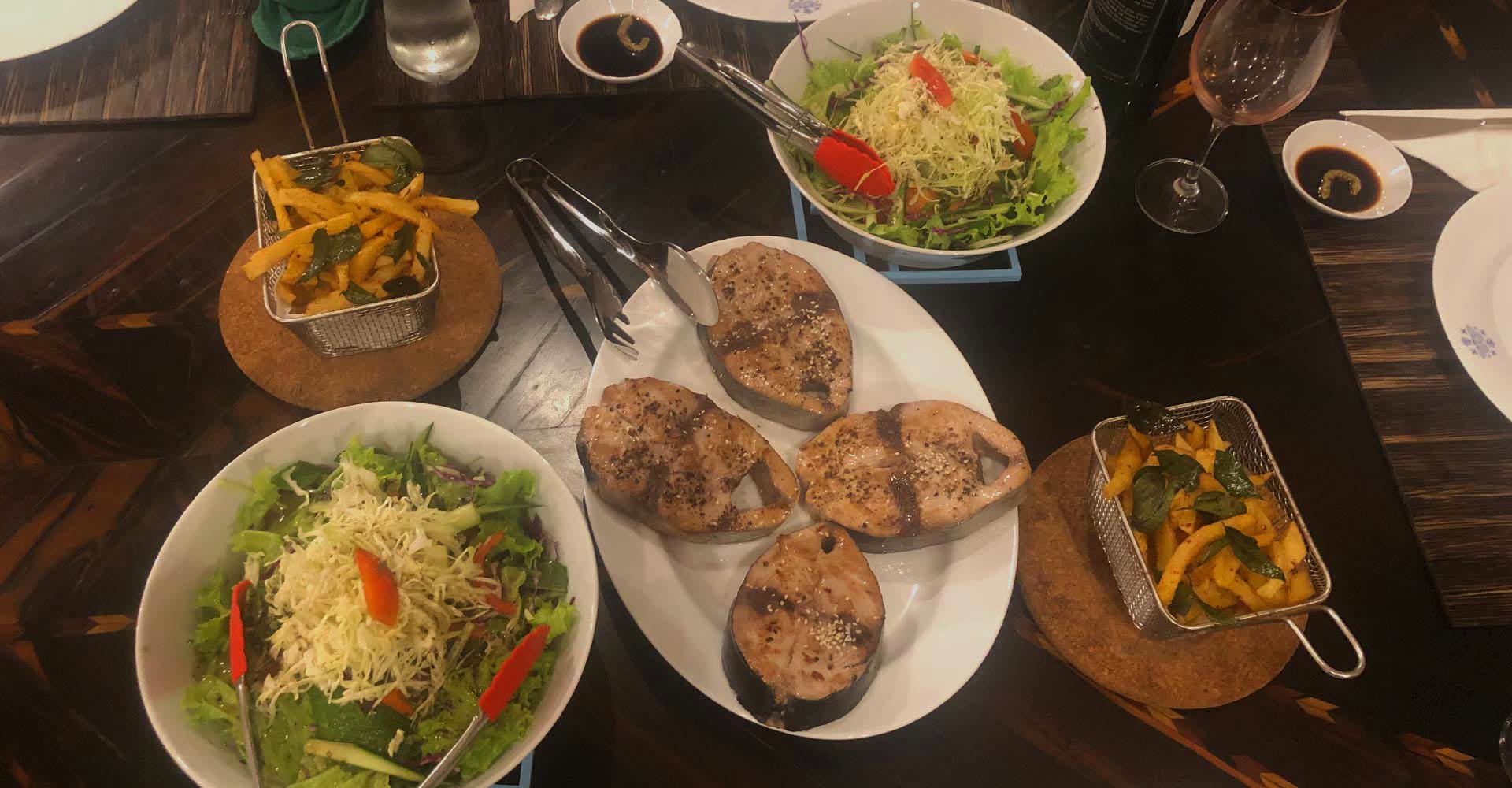 In Villa Cooking class